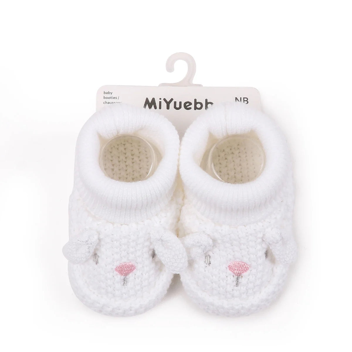 Your Baby's Cozy Knit Booties They'll Stay On