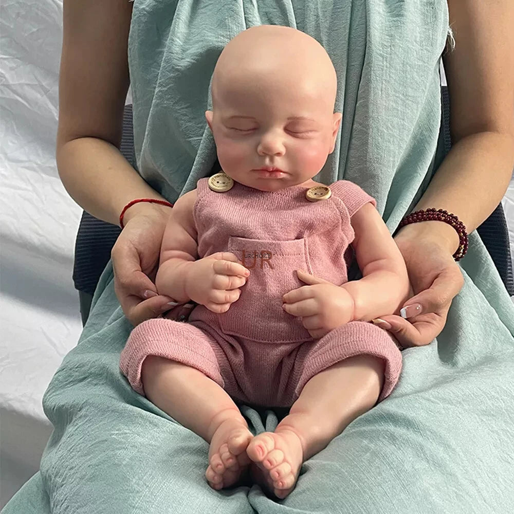 Reborn Doll Silicone Platinum Lifelike One To One Proportions