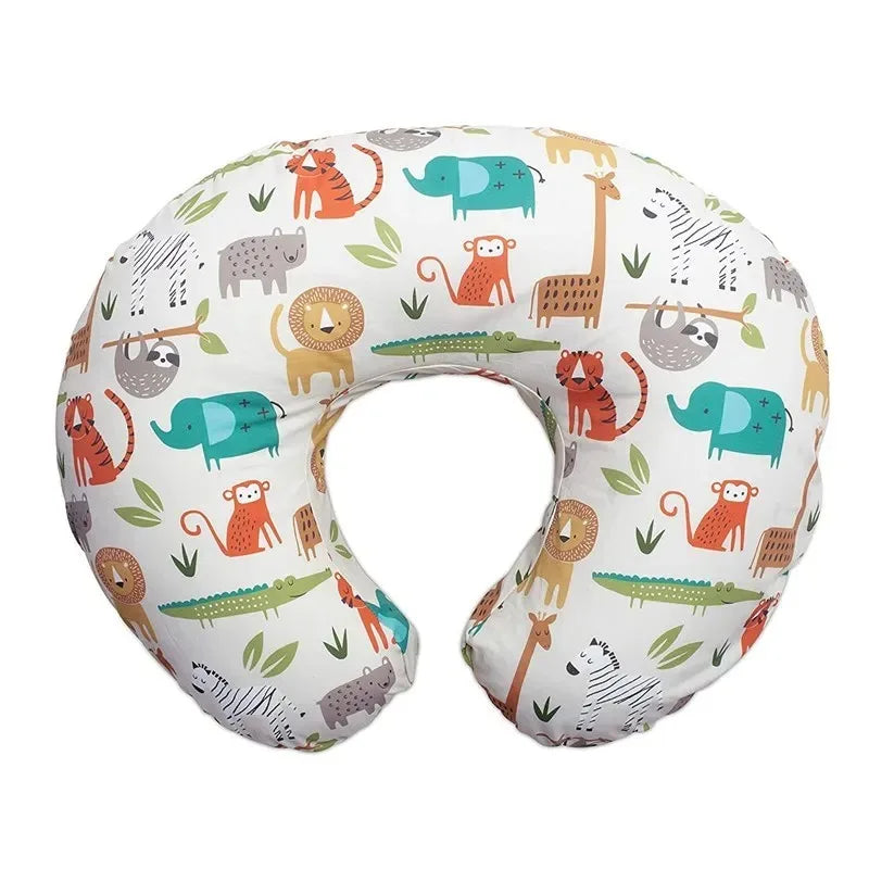 1pc Baby Feeding Pillowcase Elastic U Shaped Breastfeeding Pillowcase Detachable Pillowcase Nursing Pregnant Woman Pillow