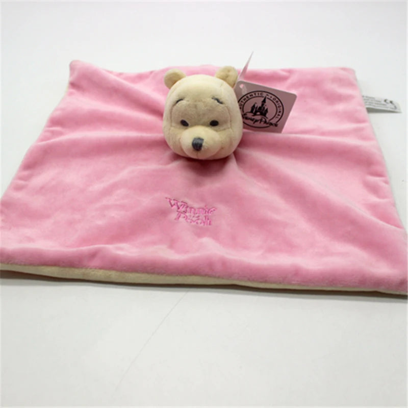 Disney pooh minnie mouse stitch Tigger bambi plush soft baby blanket toys Children Gifts baby soft  blanket toys animal toys