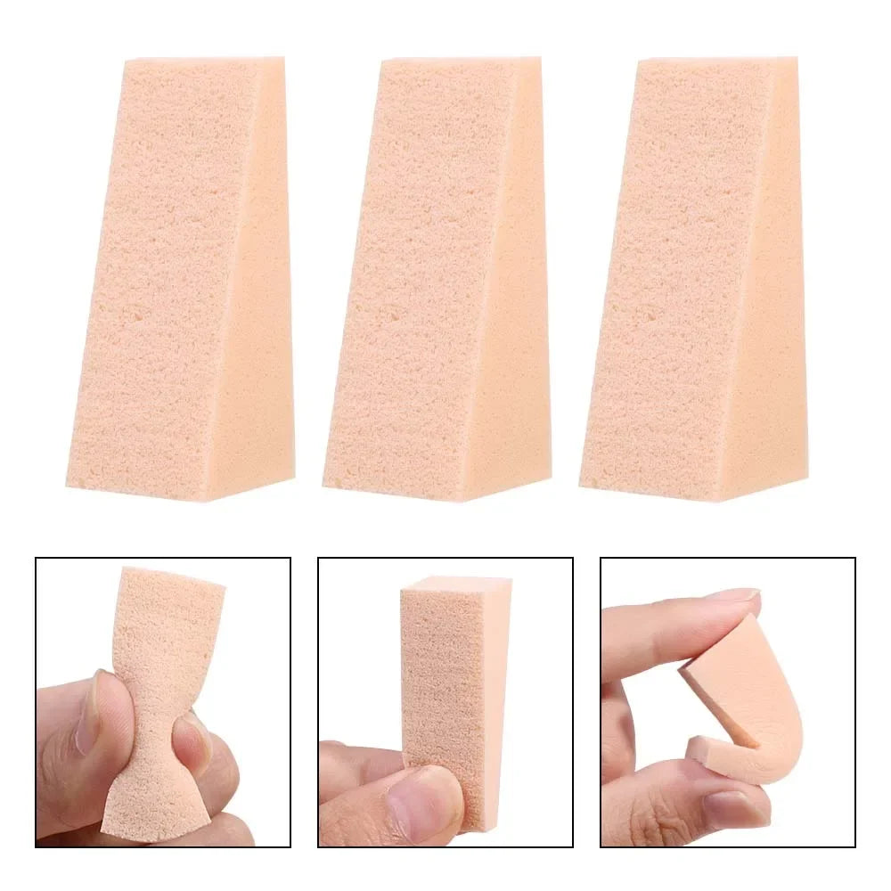 Foundation Sponge Latex Triangle Soft Precise Wet And Dry Use