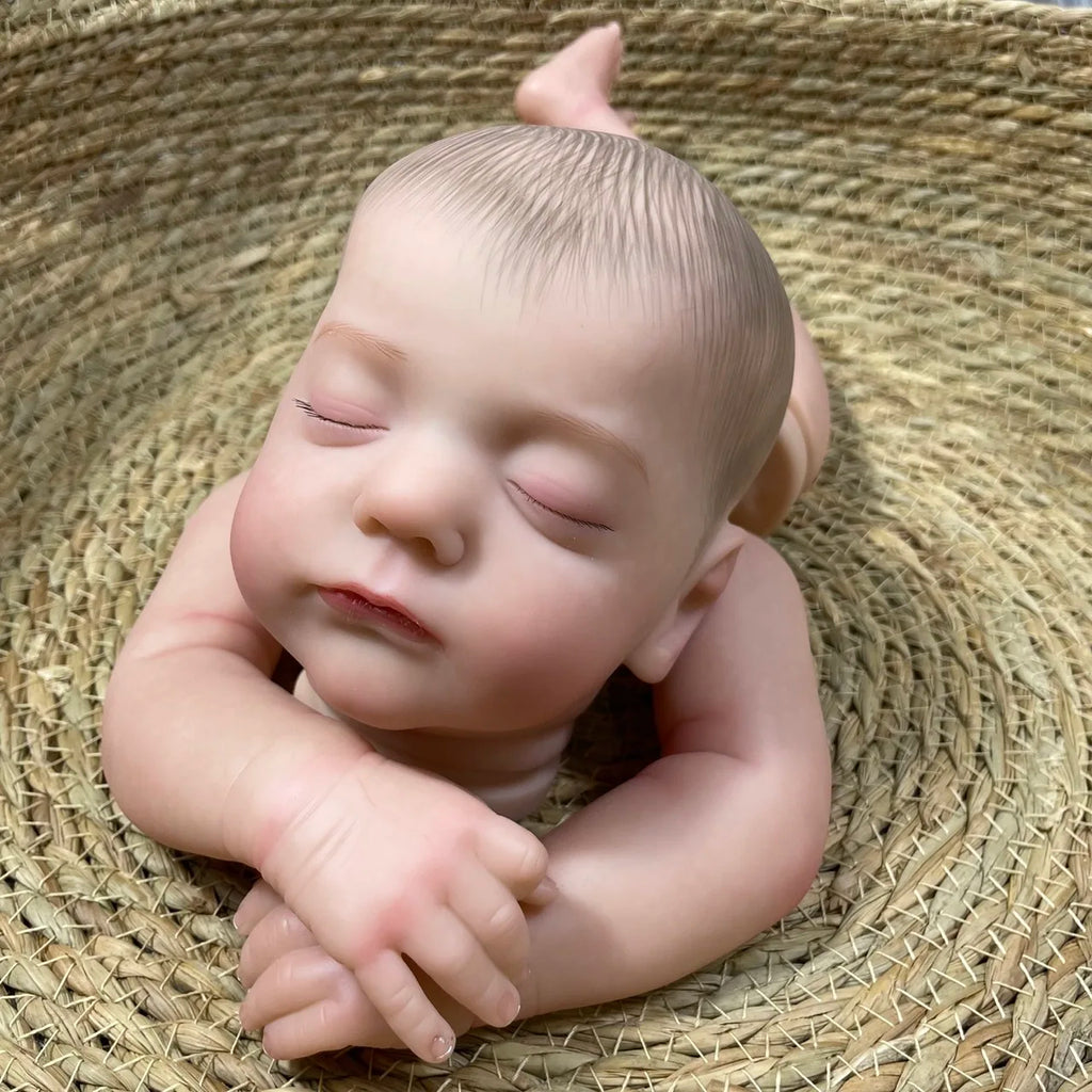 Reborn Doll Kit Vinyl Neutral Unassembled 20-Inch Cloth Body