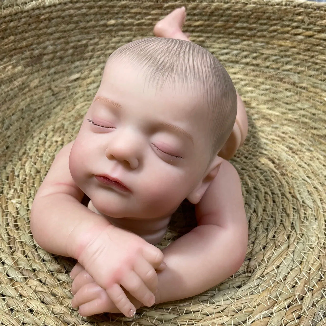 Reborn Doll Kit Vinyl Neutral Unassembled 20-Inch Cloth Body