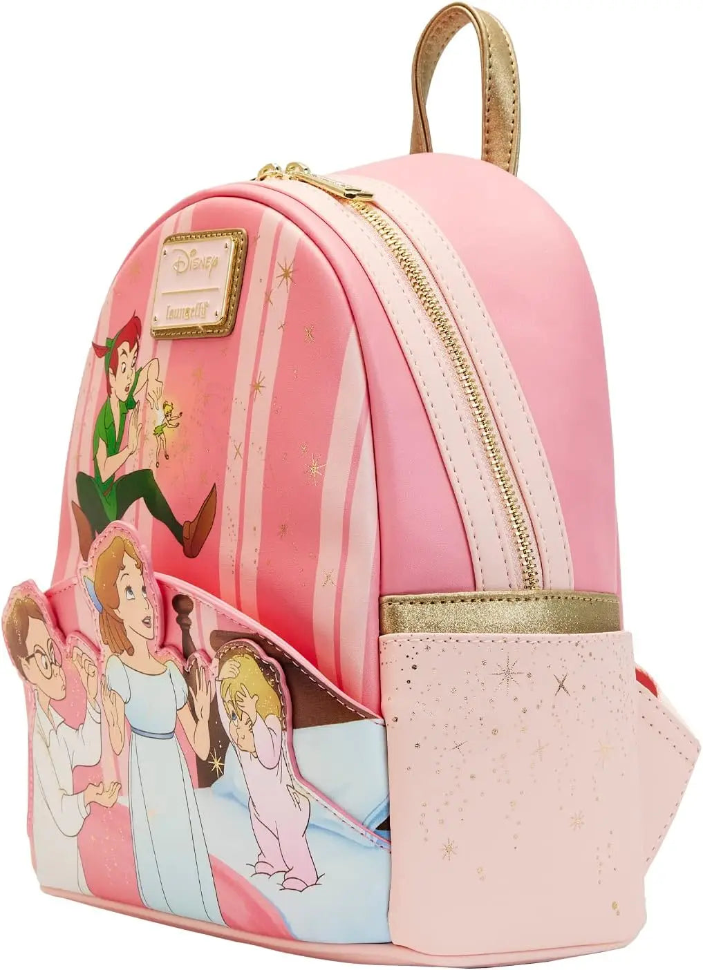 Loungefly Disney Sequin Series Tinker Bell Mini Backpack Sprinkle Magic Limited Edition