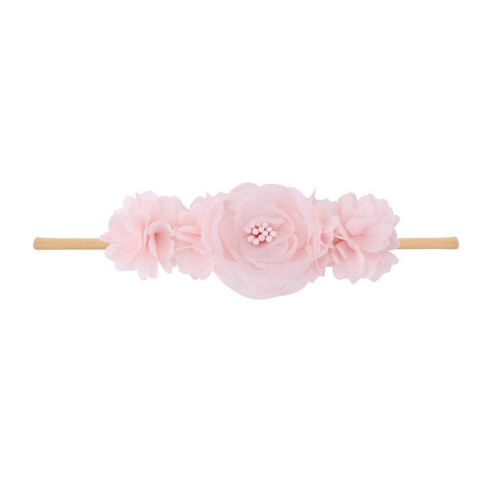 Beautiful Lovely Baby Flower Headbands Newborn Head Band for 0-12 Months Infant Headband Boutique Headwear High Elastic
