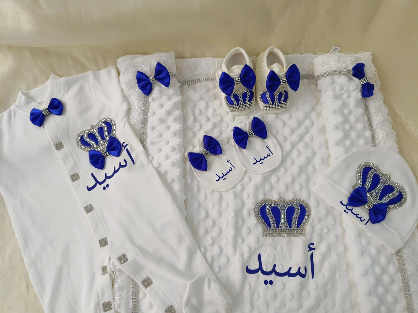 Your Perfect Cotton Outfit Set With Personalization Crown