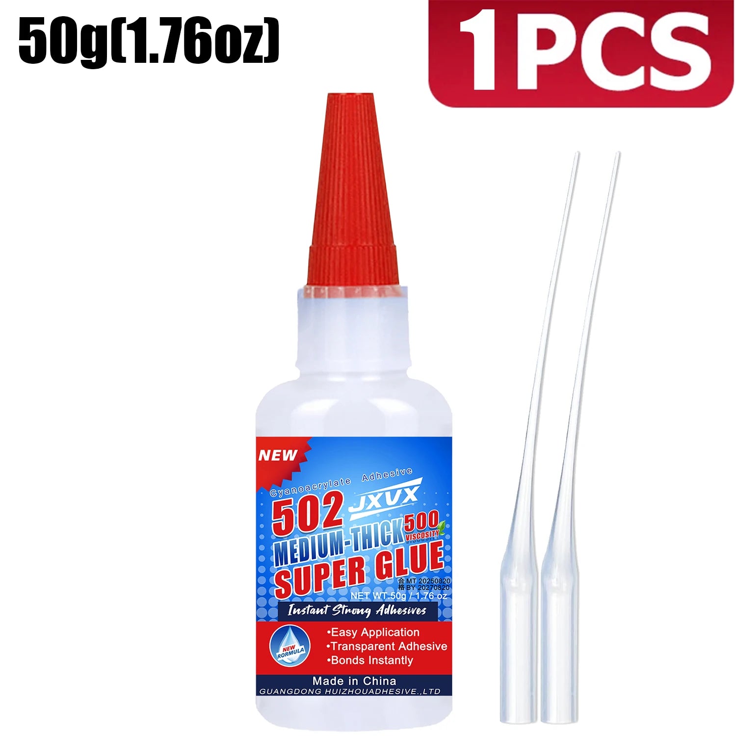 Your Quick 50g Cyanoacrylate Instant Adhesive For Plastic Metal Wood Glass Ceramics Waterproof Bond