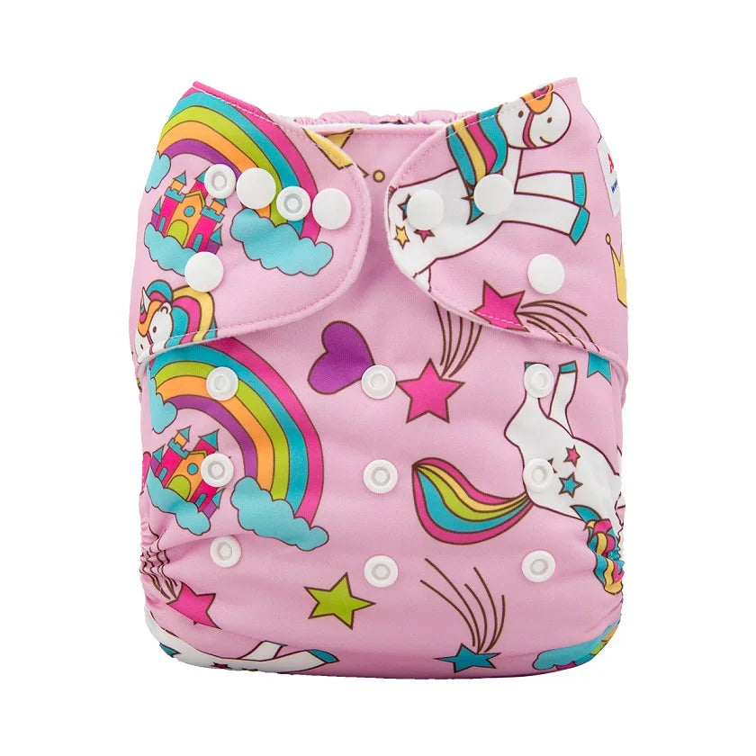 Cloth Diaper Reusable Washable For Baby 3 To 15 Kg With Microfiber Insert Absorbent Everyday Comfort