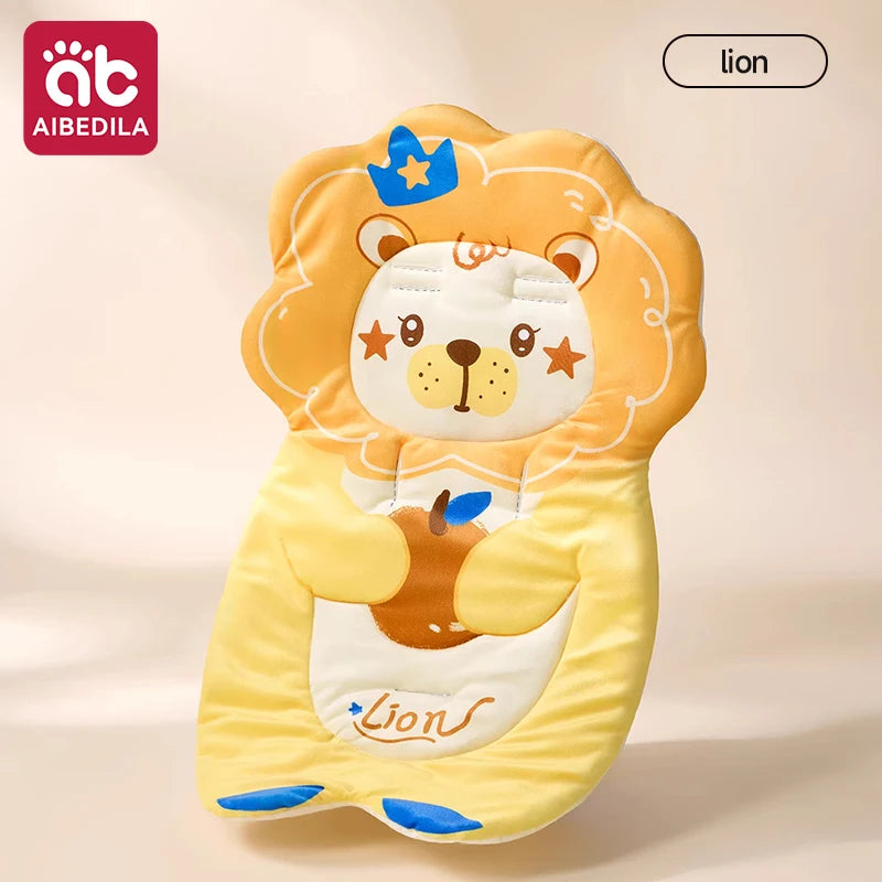 Stroller Cushion Head Pillow Support Sleeve Pram Pad Soft Thickened Cotton Baby Carriage Accessories Warm Baby Stroller Seat