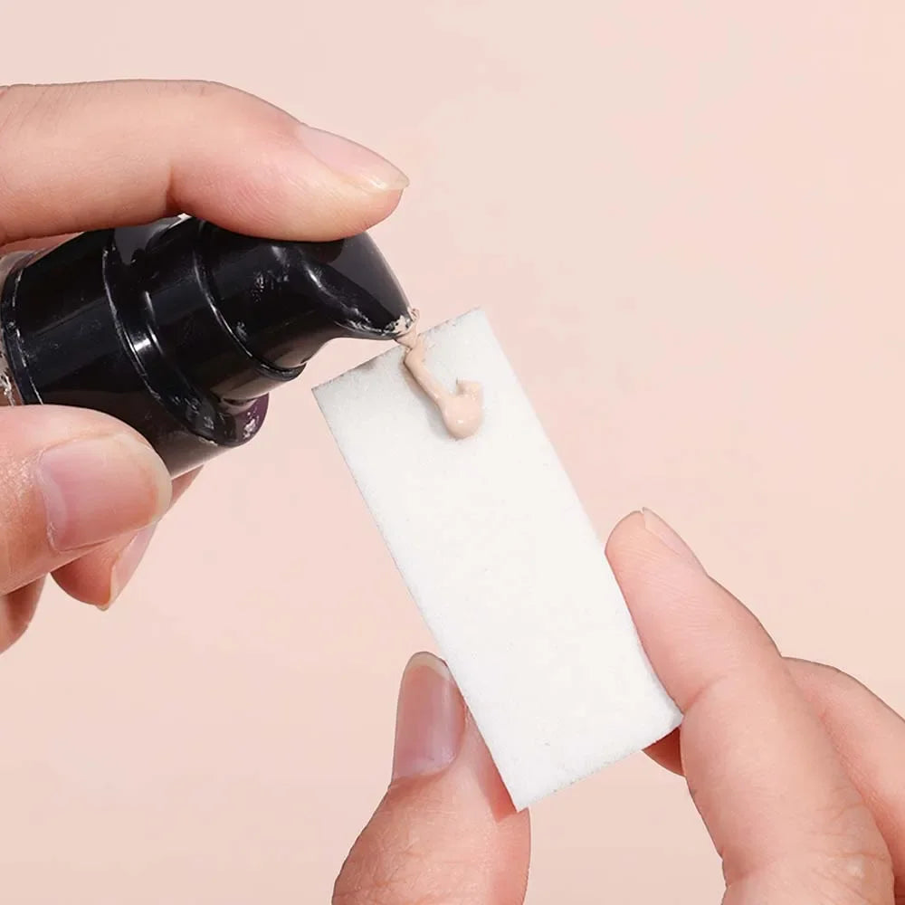 Foundation Sponge Latex Triangle Soft Precise Wet And Dry Use