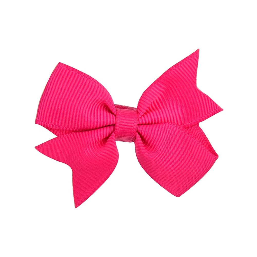 20PCS 2.2'' Baby Hair Clips Newborn Girls Fully Lined Tiny Hair Bows Alligator Clips for Infants Toddlers Photography Props