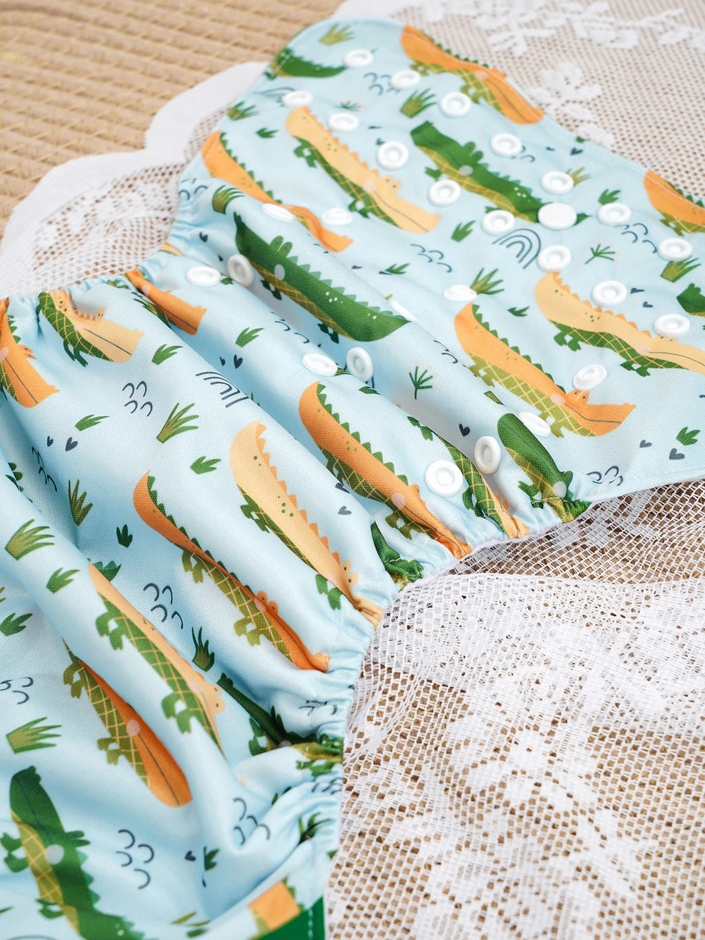 Happyflute 4Pcs/Set Eco-Friendly Cloth Diaper Ecological Reusable Baby Diapers