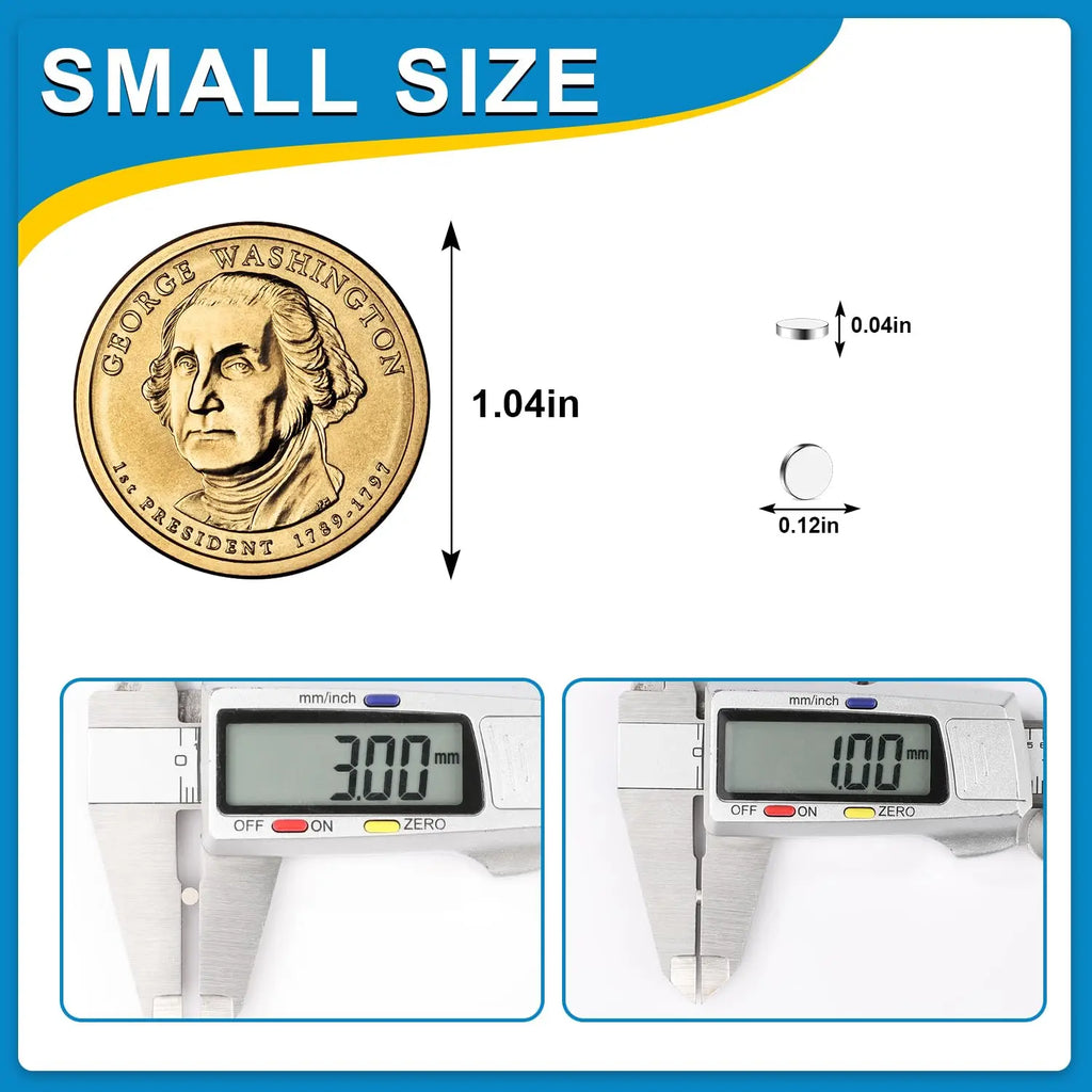 100/300Pcs Small Round Magnet 3x1 Magnet 3mm X 1mm