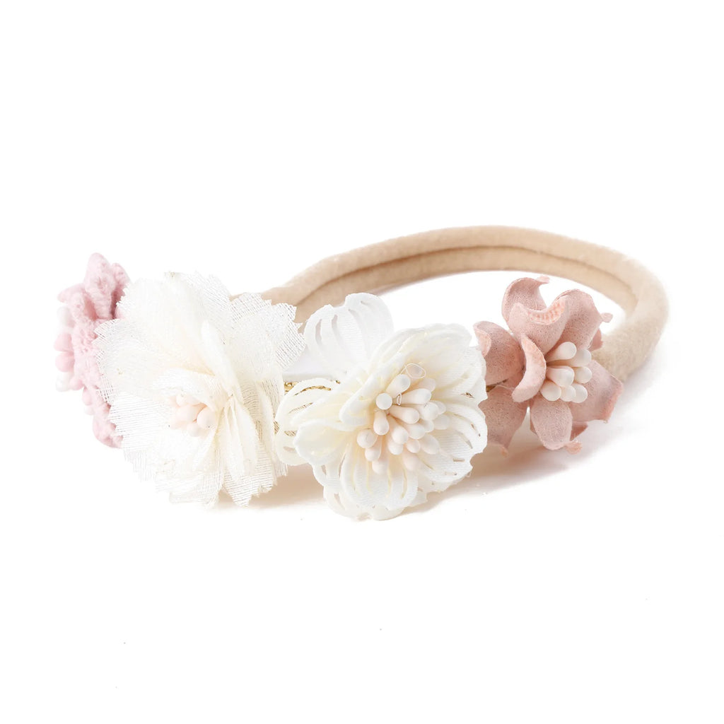 Beautiful Lovely Baby Flower Headbands Newborn Head Band for 0-12 Months Infant Headband Boutique Headwear High Elastic