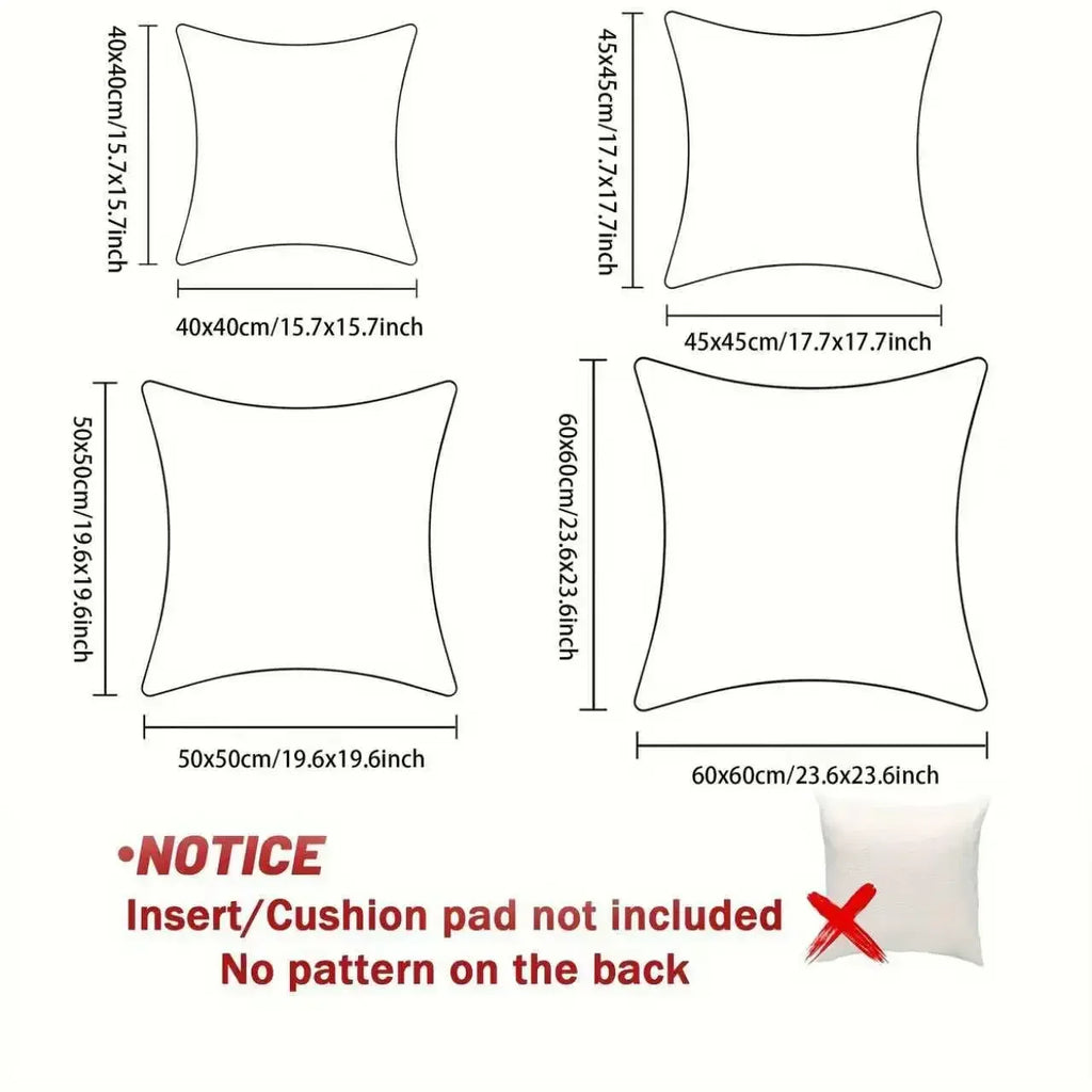 2D Flat-1PC Peter Rabbit Forest Throw Pillow Cover ,Suitable for beds, sofas, lounge chairs, home decoration.