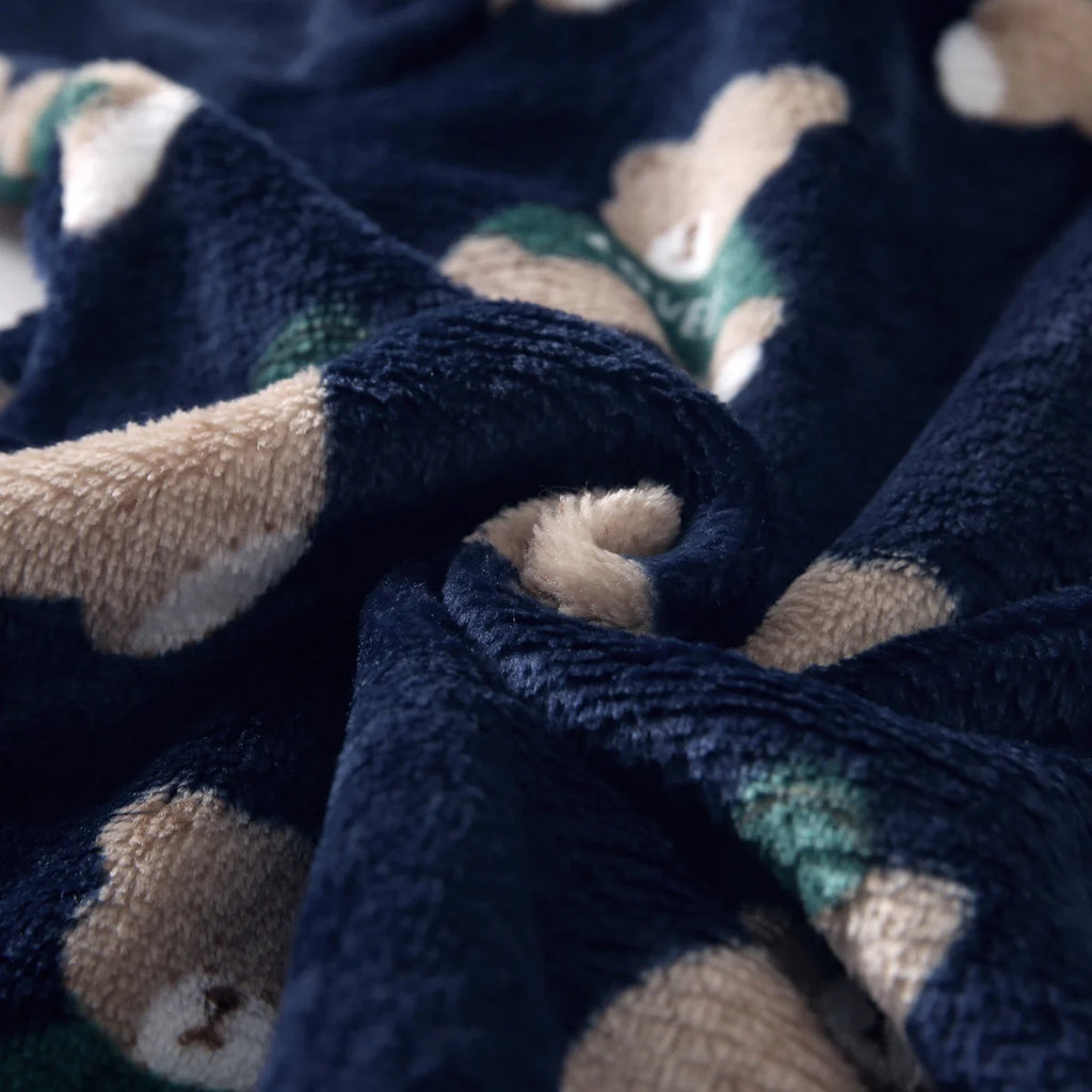 Winter Fleece Infants Thickened Long Sleeve Jumpsuits Warm Animals Baby Rompers Clothing Cute Bear