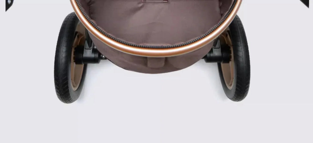 Baby Stroller High Landscape Newborn Can Sit and Lie Down Folding Shock-absorbing Two-way Baby Stroller