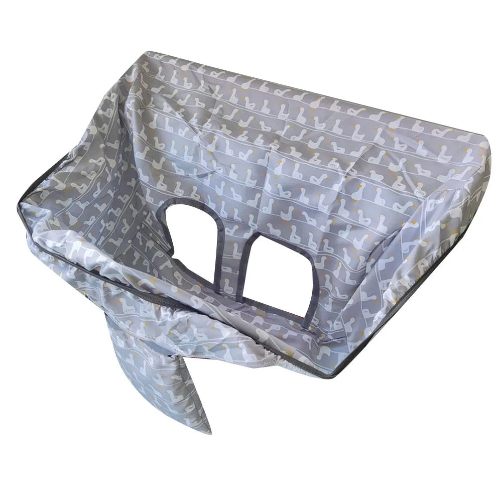 Shopping Cart Cover Polyester Cotton Blend Waterproof Wipe Clean