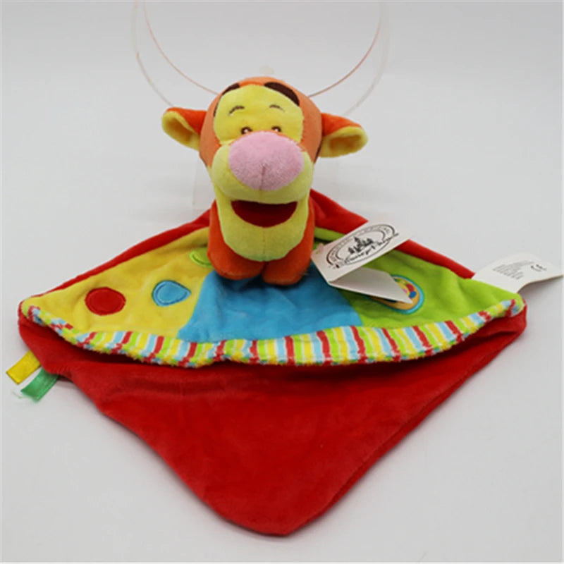Disney pooh minnie mouse stitch Tigger bambi plush soft baby blanket toys Children Gifts baby soft  blanket toys animal toys