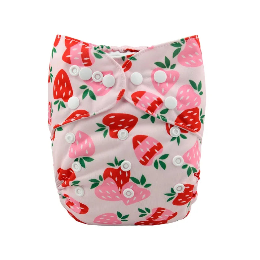 Cloth Diaper Reusable Washable For Baby 3 To 15 Kg With Microfiber Insert Absorbent Everyday Comfort