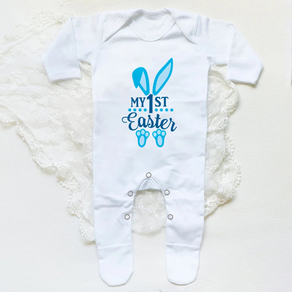 Your Perfect My First Easter Unisex Baby Sleepsuit Romper For Cozy Hospital Homecoming