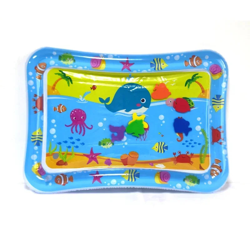 Baby Tummy Time Sensory Water Mat PVC Activity Play Mat