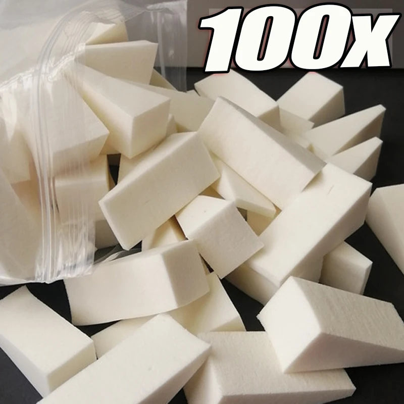 Foundation Sponge Latex Triangle Soft Precise Wet And Dry Use