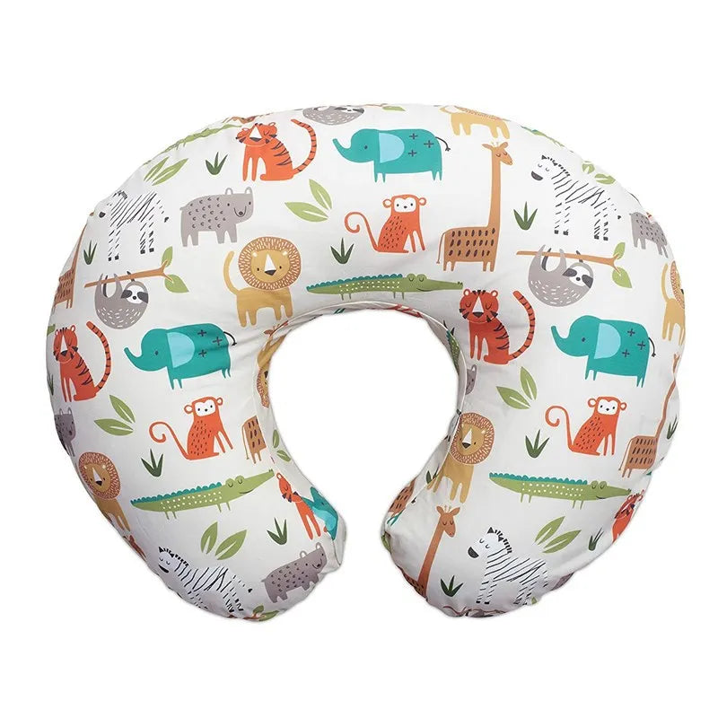 U-Shaped Nursing Pillow Cover Pure Cotton White Detachable