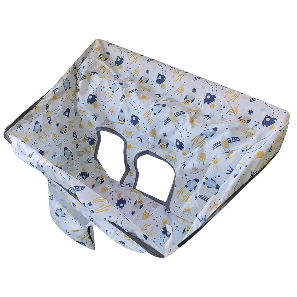 Shopping Cart Cover Polyester Cotton Blend Waterproof Wipe Clean