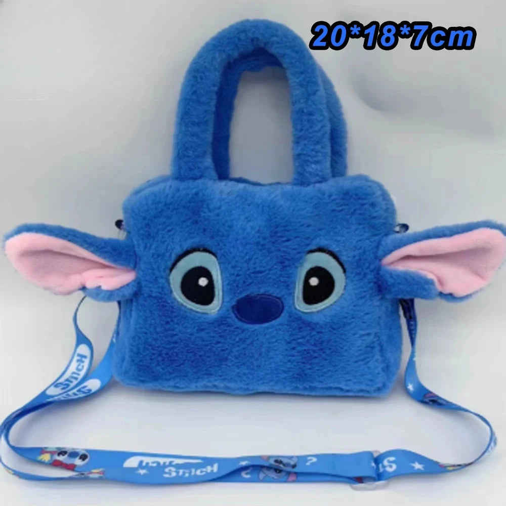 Backpack Plush Disney Stitch Big Capacity For School Days
