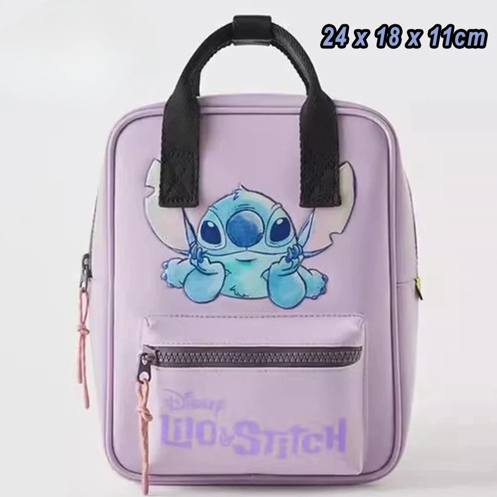 Stitch Backpack Plush Ins Japanese Funny Cartoon Large-Capacity Student Backpack Kindergarten Bag Child Gift
