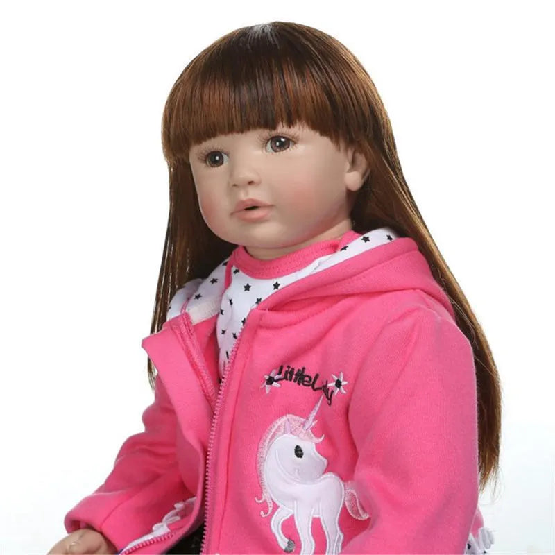 New Models Reborn Toddler Doll Sticked Hair Wigs Fit Circumference of Doll's Head is About 41cm DIY Reborn Baby Dolls Hair Wig