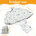 Baby Shopping Cart Seat Cover Polyester Waterproof Carton Style Baby Safety Cart Cover Comfortable Children Anti-Dirty Seat Pad