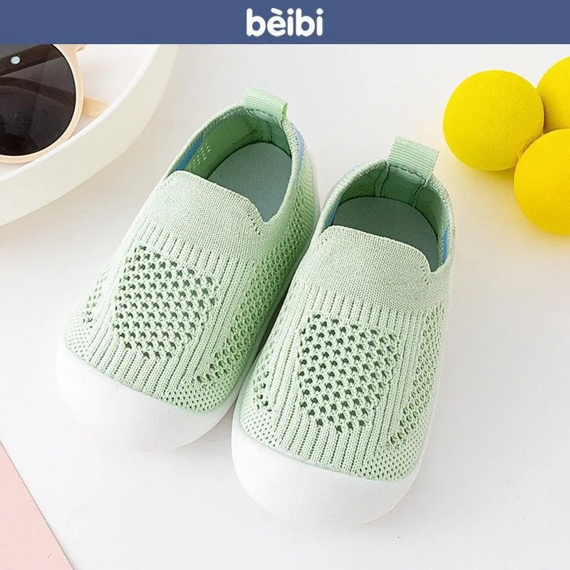 Baby Shoes Mesh Slip On Breathable Upper For First Walkers 0-3T