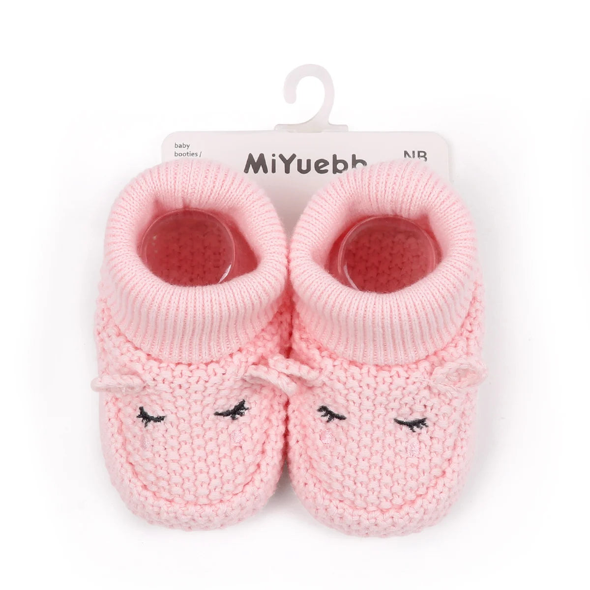 Your Baby's Cozy Knit Booties They'll Stay On