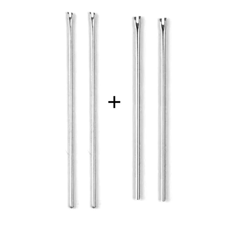 Reborn Doll Hair Rooting Needle Kit Copper Copper Dual-End Cap Design