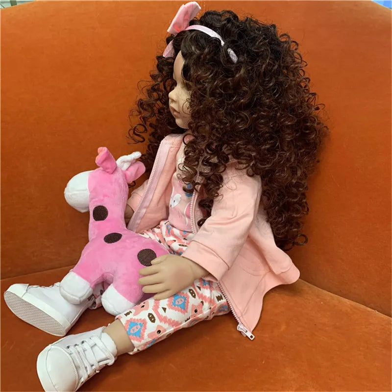 New Models Reborn Toddler Doll Sticked Hair Wigs Fit Circumference of Doll's Head is About 41cm DIY Reborn Baby Dolls Hair Wig