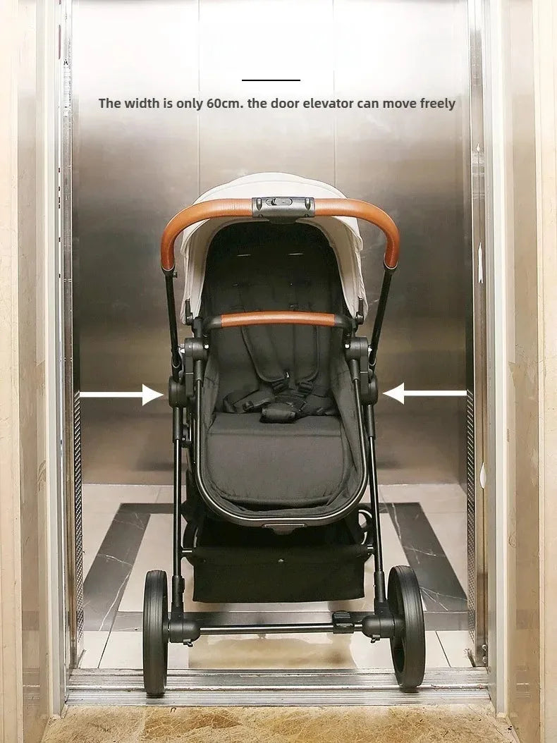 3in1 Twins baby stroller with car seat Lightweight small folded carry on baby carriage multifunctional baby strollers