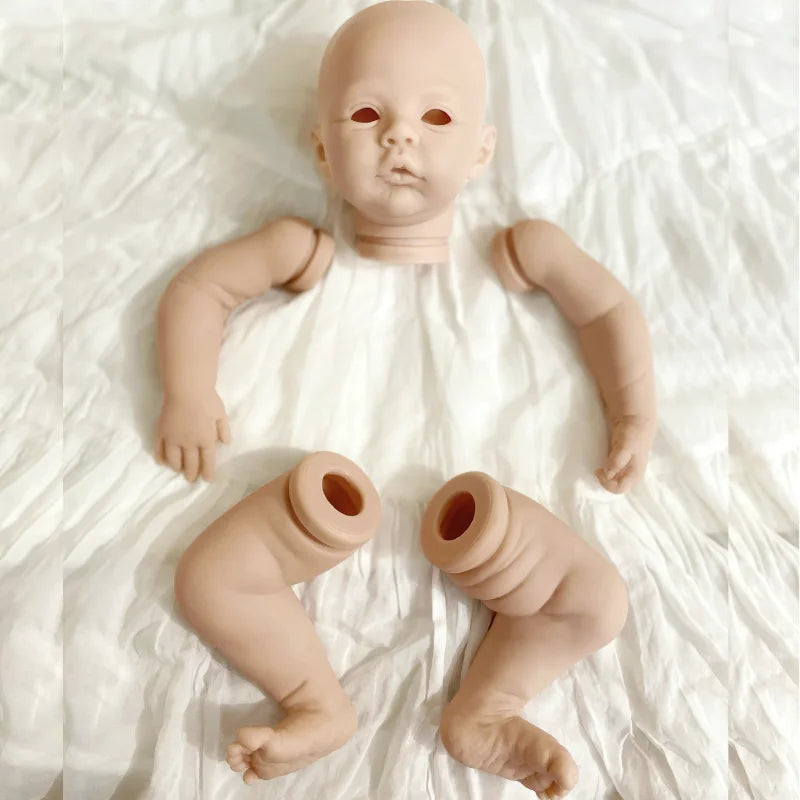 Reborn Doll Kit Vinyl Unpainted Parts 17-Inch Newborn-Size DIY Kit