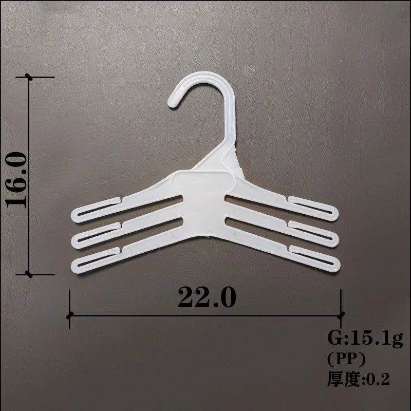5 Layers 3 Layers Plastic Baby Clothes Hanger Rack Kids Children Garment Suit Clothing Closet Organizer 20Pcs Lot