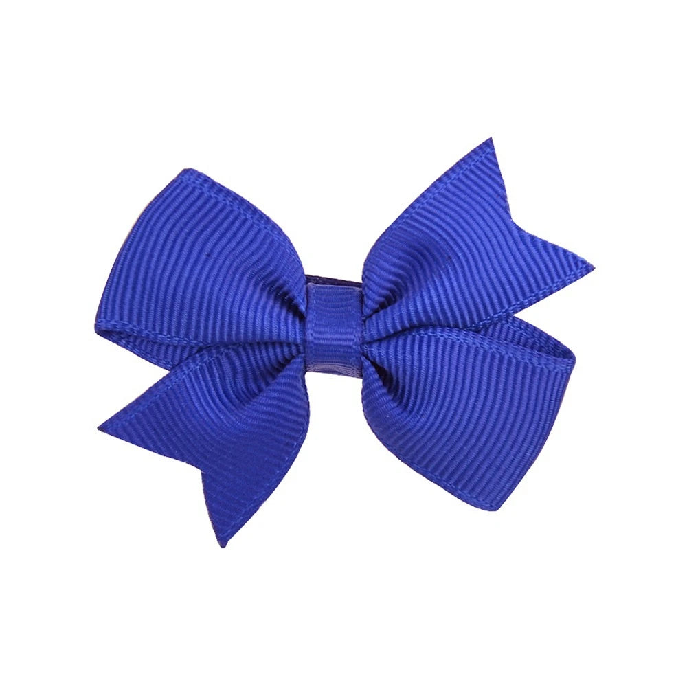 20PCS 2.2'' Baby Hair Clips Newborn Girls Fully Lined Tiny Hair Bows Alligator Clips for Infants Toddlers Photography Props
