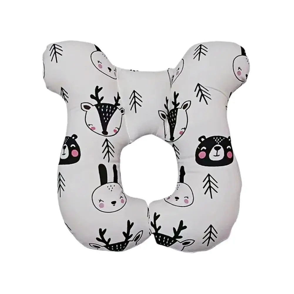 U Shape Baby Car Seat Neck Support Pillow For Kids Travel Comfort And Upright Heads On Rides