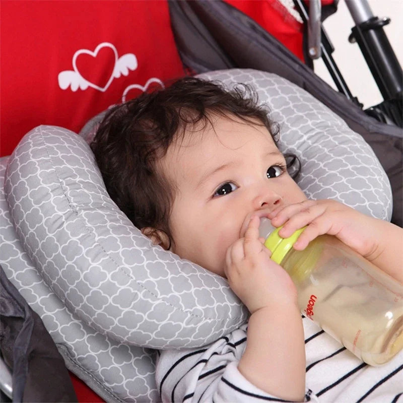 Baby Head Neck Protective Pillow Safety Car Seat Neck Support Sleeping Pillows Adjustable Children U-Shape Headrest Cushion