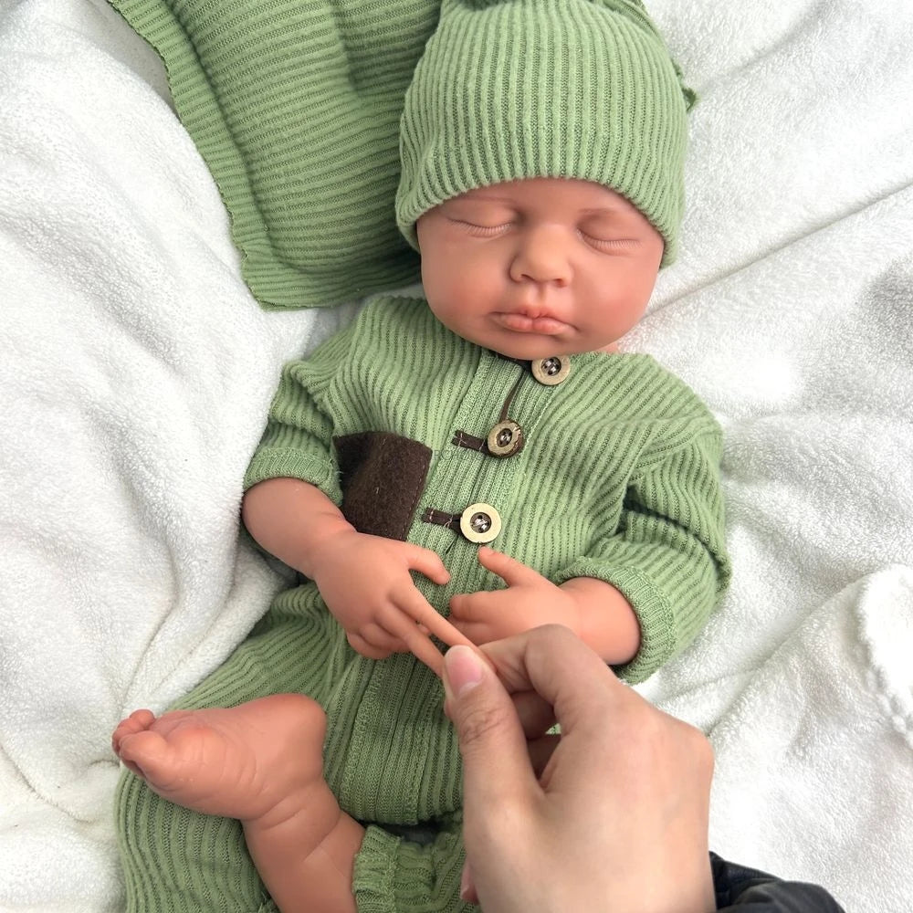 Reborn Doll Silicone Platinum Lifelike One To One Proportions
