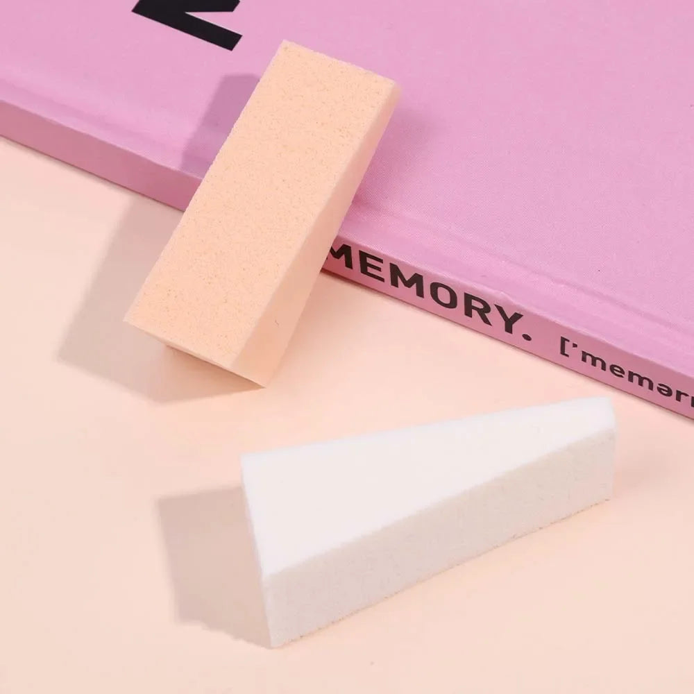 Foundation Sponge Latex Triangle Soft Precise Wet And Dry Use
