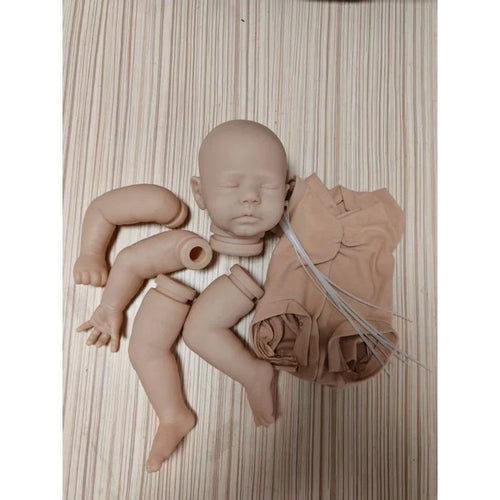 16 Inch Zori Reborn Doll Kit Cloth Body Unpainted Soft Touch DIY