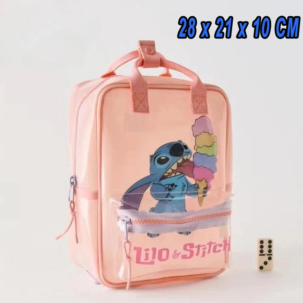 Backpack Plush Disney Stitch Big Capacity For School Days