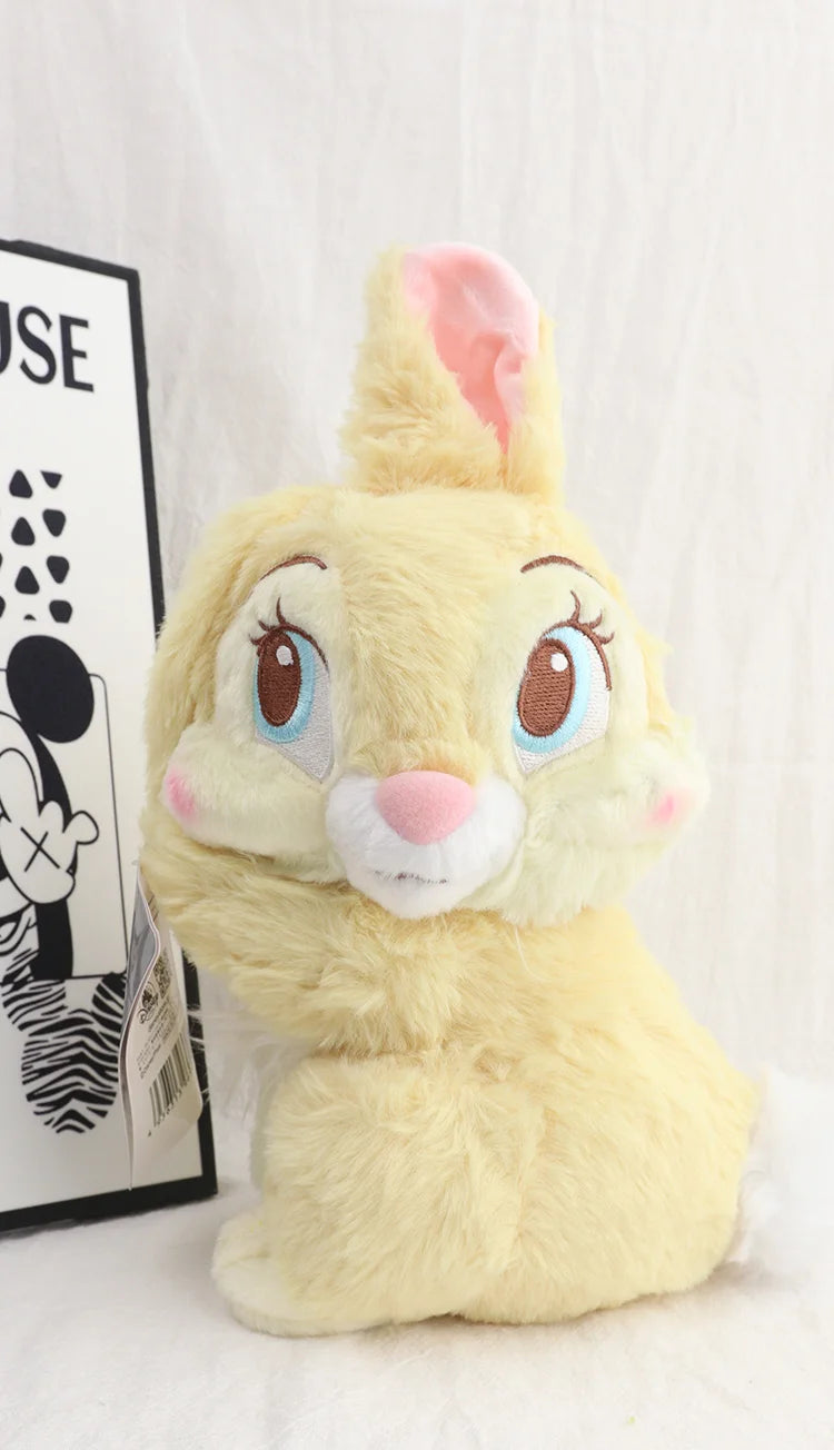 Bambi Thumper Plush Yellow Gray Bunny Stuffed Animal Cute Soft Anime Doll Party Gifts For Collectors Table Home Decor Present