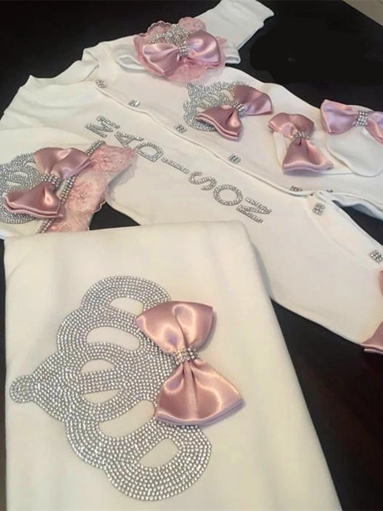 Your Perfect Cotton Outfit Set With Personalization Crown