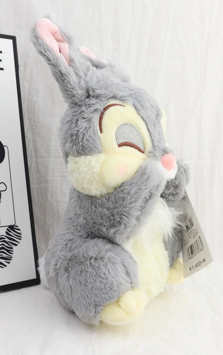 Bambi Thumper Plush Yellow Gray Bunny Stuffed Animal Cute Soft Anime Doll Party Gifts For Collectors Table Home Decor Present